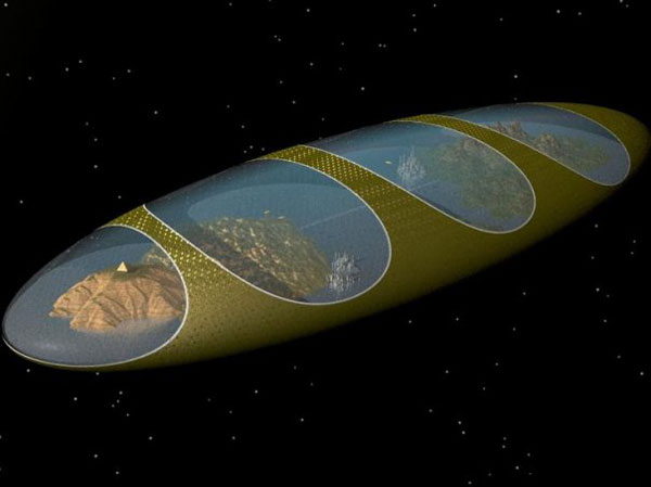 Le astronavi più grandi sono dei mondi veri e propri