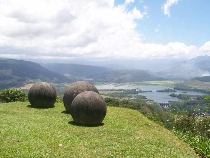 Esféras de piedra